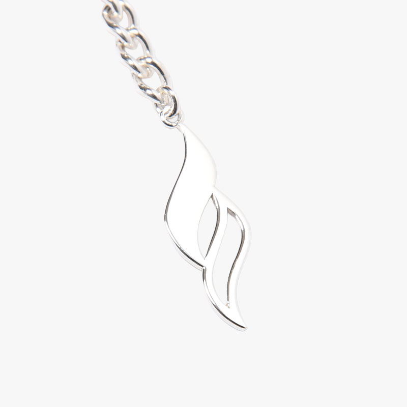S CHAIN BRACELET 19.5cm -SILVER-