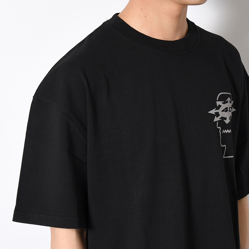 NEURO FREE ASSOCIATION T-SHIRT -WASHED BLACK-