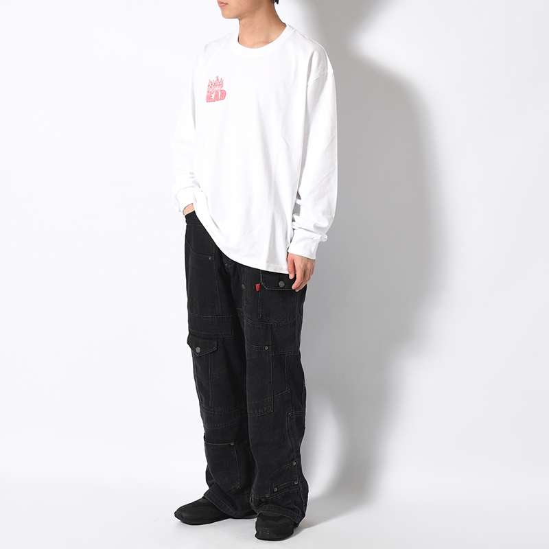 JUDGEMENT LONG SLEEVE -WHITE-