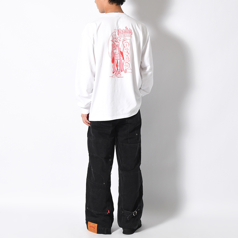 JUDGEMENT LONG SLEEVE -WHITE-