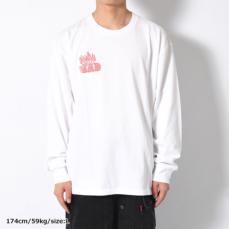 JUDGEMENT LONG SLEEVE -WHITE-
