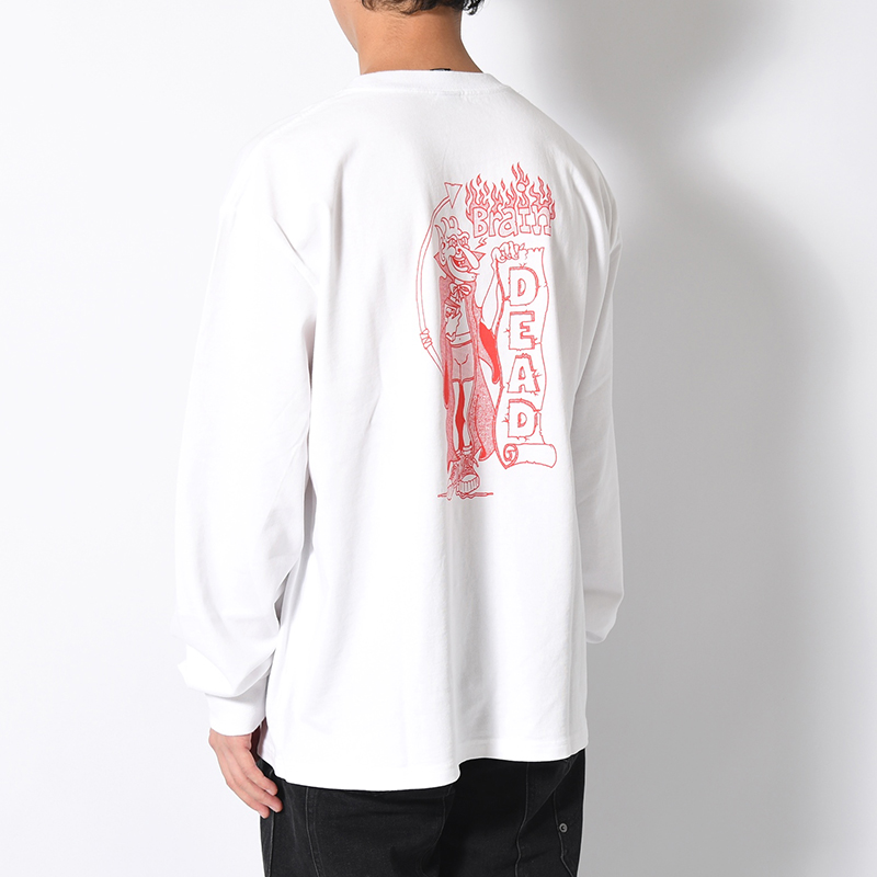 JUDGEMENT LONG SLEEVE -WHITE-