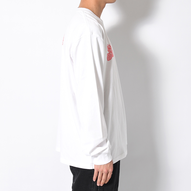 JUDGEMENT LONG SLEEVE -WHITE-