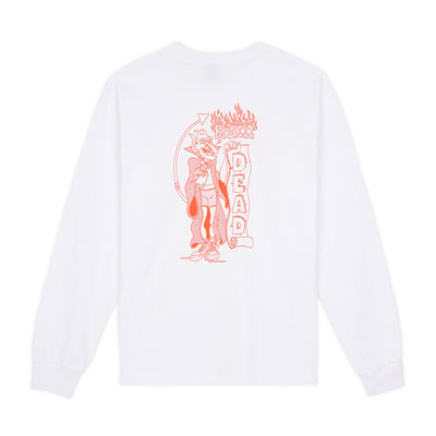 JUDGEMENT LONG SLEEVE -WHITE-
