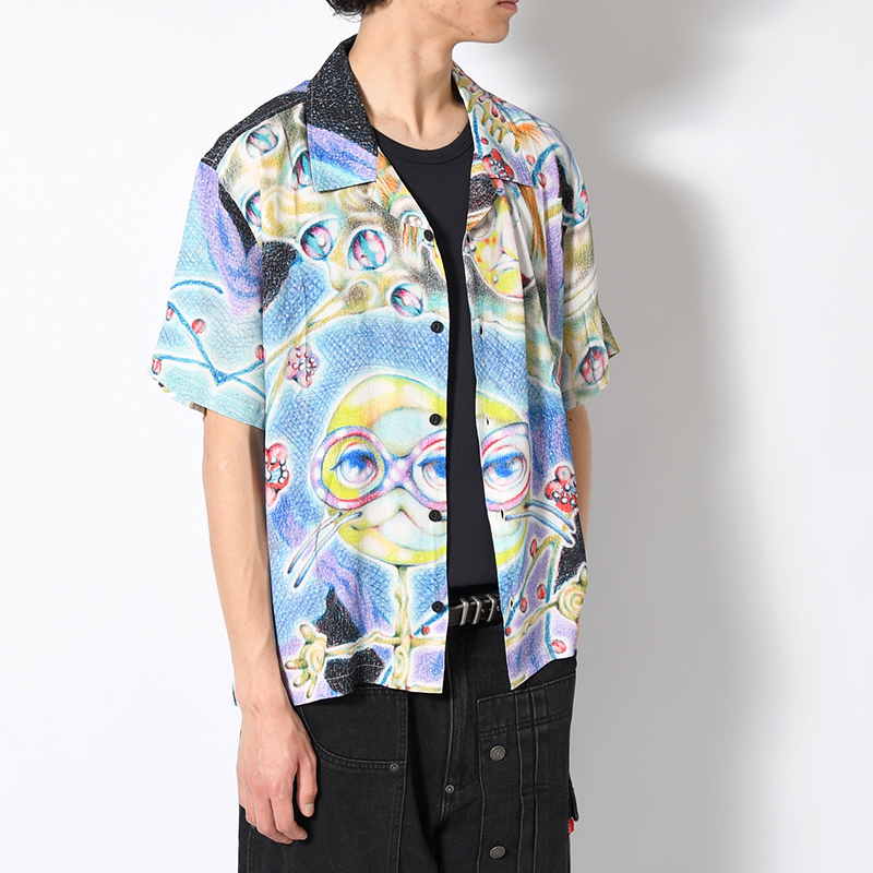 ASPEN EYES SHORT SLEEVE SHIRT -BLUE MULTI-