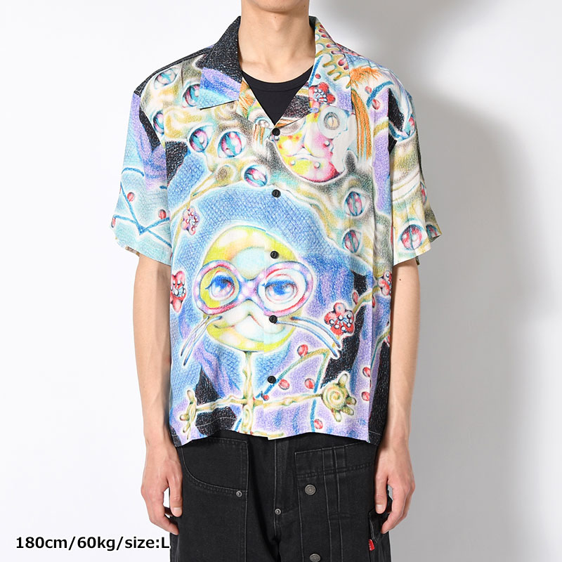 ASPEN EYES SHORT SLEEVE SHIRT -BLUE MULTI-