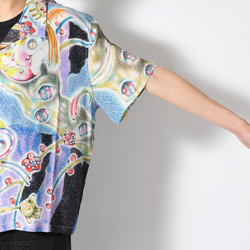 ASPEN EYES SHORT SLEEVE SHIRT -BLUE MULTI-