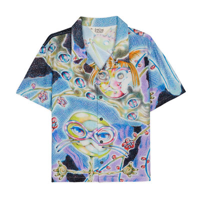 ASPEN EYES SHORT SLEEVE SHIRT -BLUE MULTI-