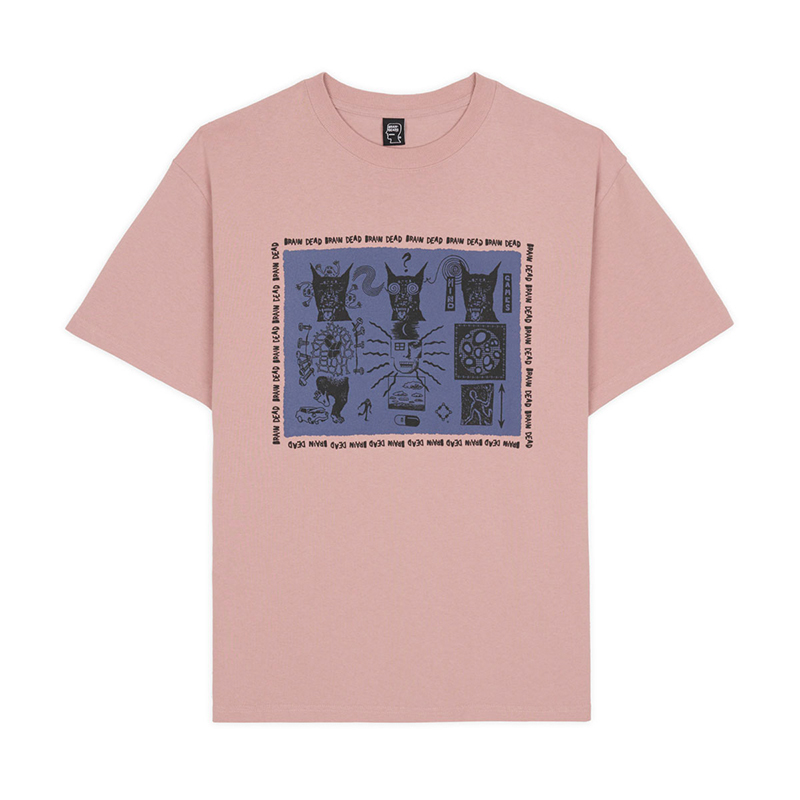 MIND GAMES T-SHIRT -MAUVE-