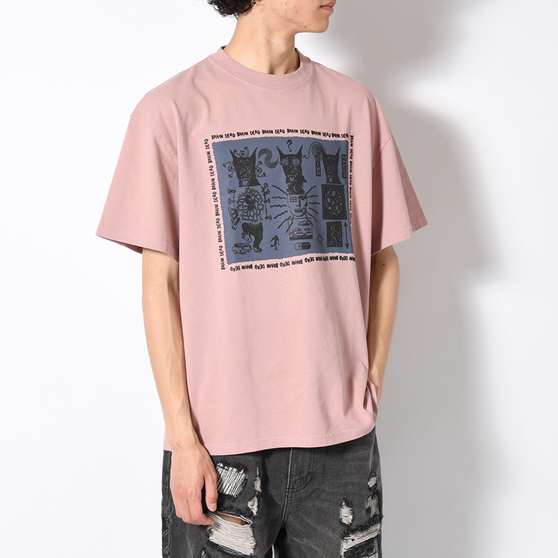 MIND GAMES T-SHIRT -MAUVE-