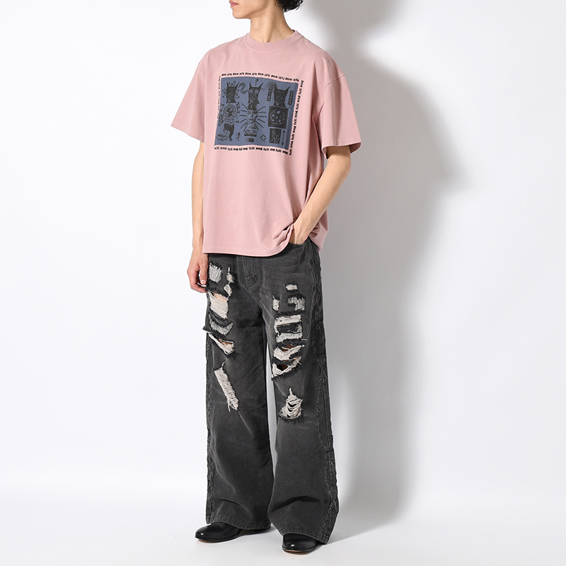 MIND GAMES T-SHIRT -MAUVE-