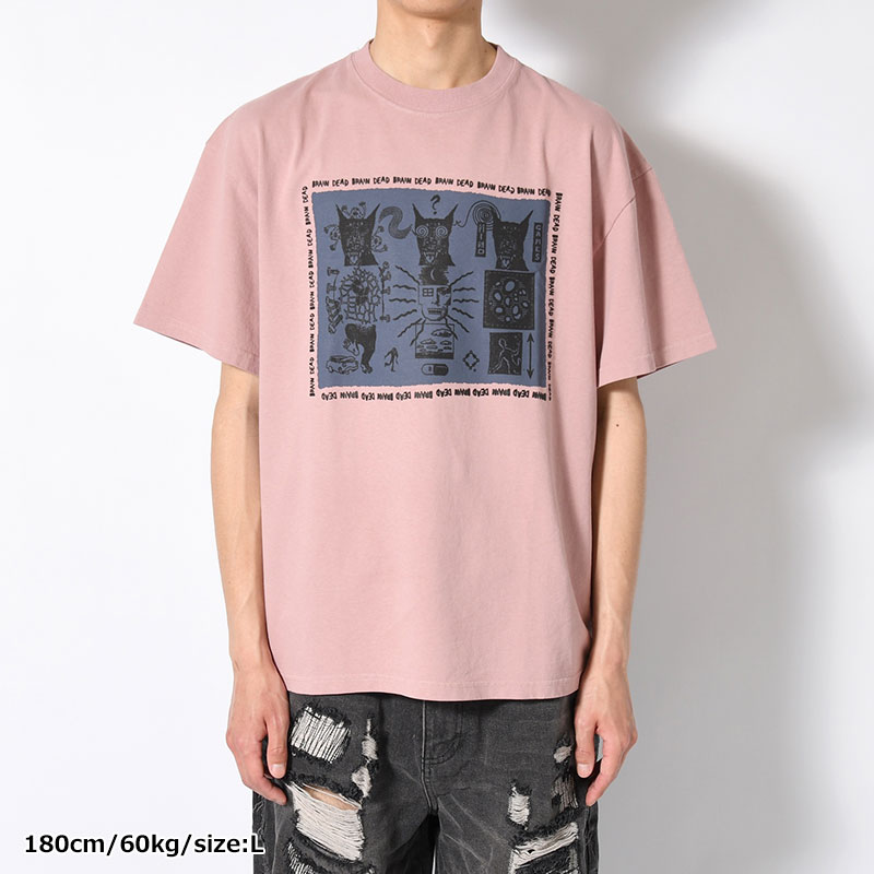 MIND GAMES T-SHIRT -MAUVE-