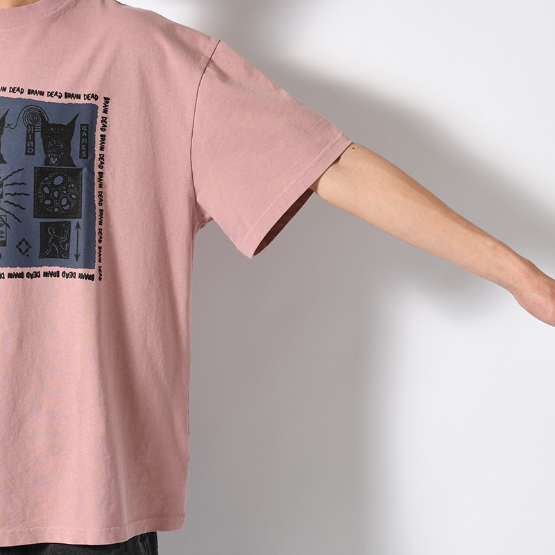 MIND GAMES T-SHIRT -MAUVE-