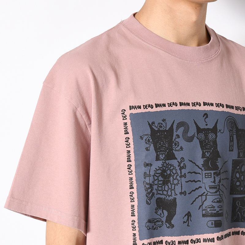 MIND GAMES T-SHIRT -MAUVE-