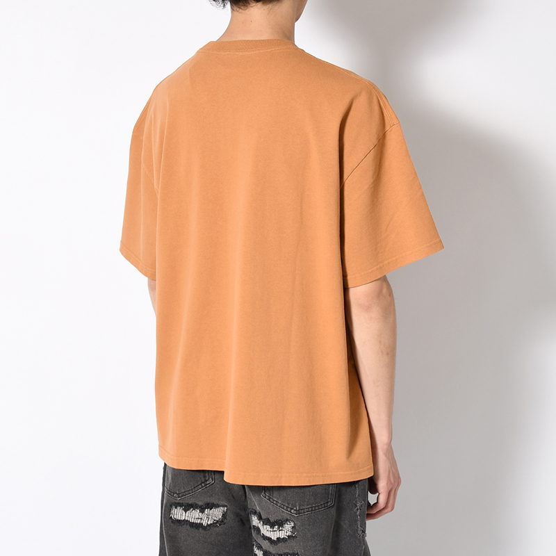 SCRAMBLED HEAD T-SHIRT -CUMIN-