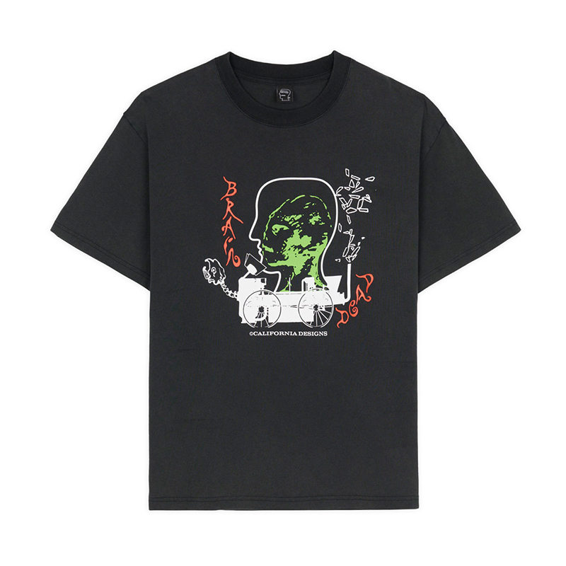 ALIENTRACKTOR T-SHIRT -BLACK-