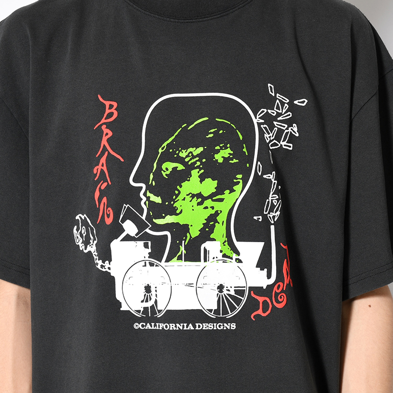 ALIENTRACKTOR T-SHIRT -BLACK-