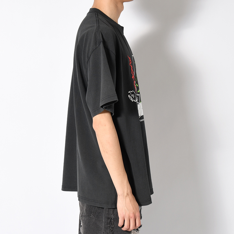 ALIENTRACKTOR T-SHIRT -BLACK-