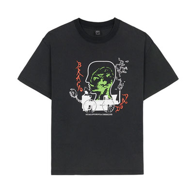 ALIENTRACKTOR T-SHIRT -BLACK-