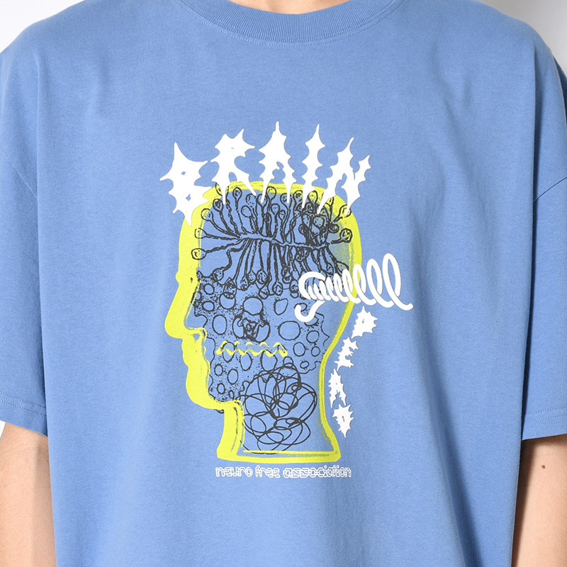 RINGING EAR T-SHIRT -BLUE-