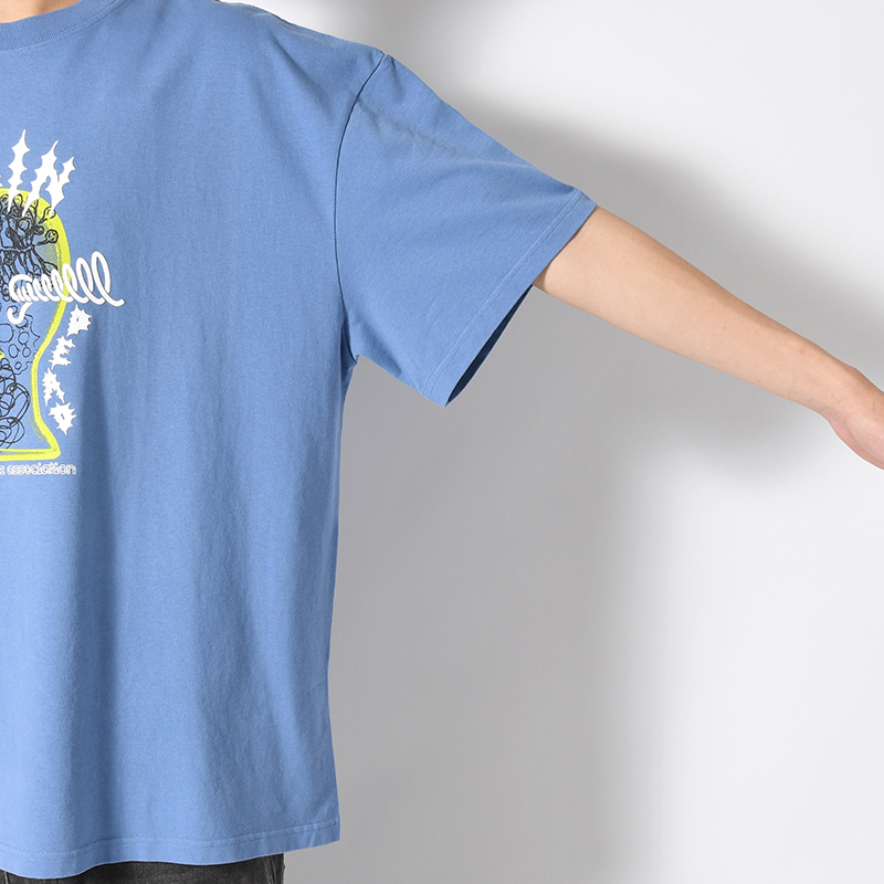 RINGING EAR T-SHIRT -BLUE-
