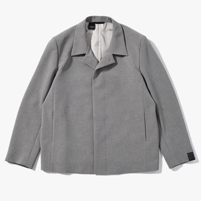 BALMACAAN SHORT COAT -GRAY-