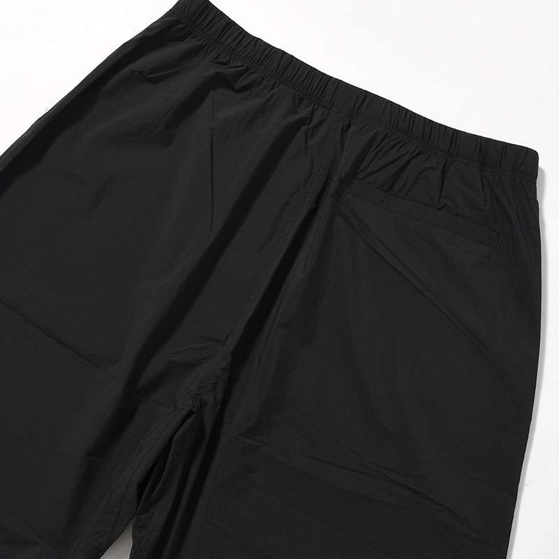 NYLON HALF PANTS -BLACK-