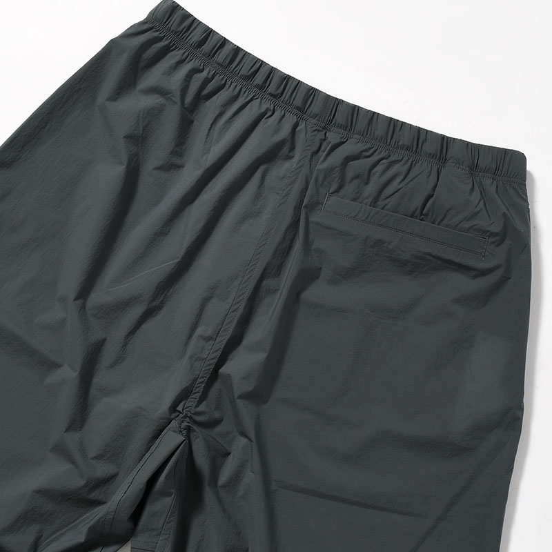 NYLON HALF PANTS -CHARCOAL-