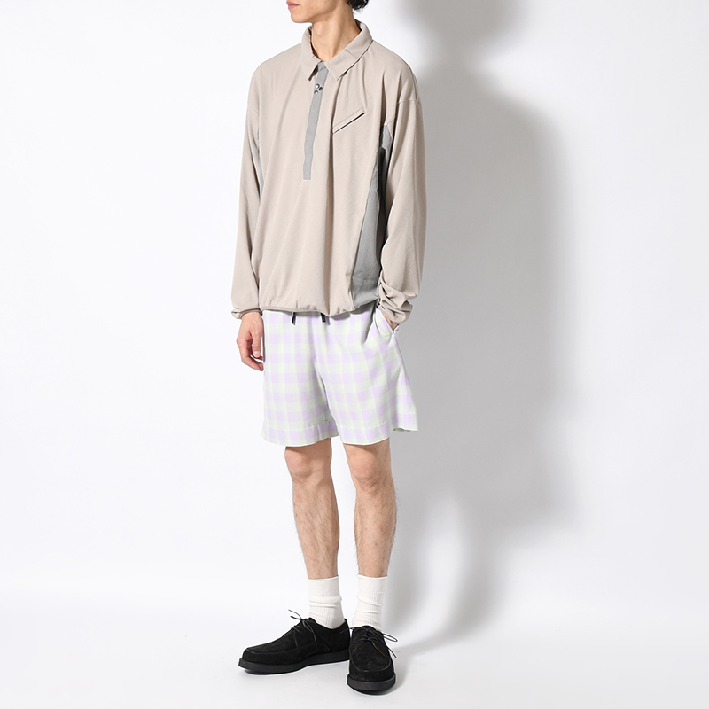 HALF PANTS -PURPLE-