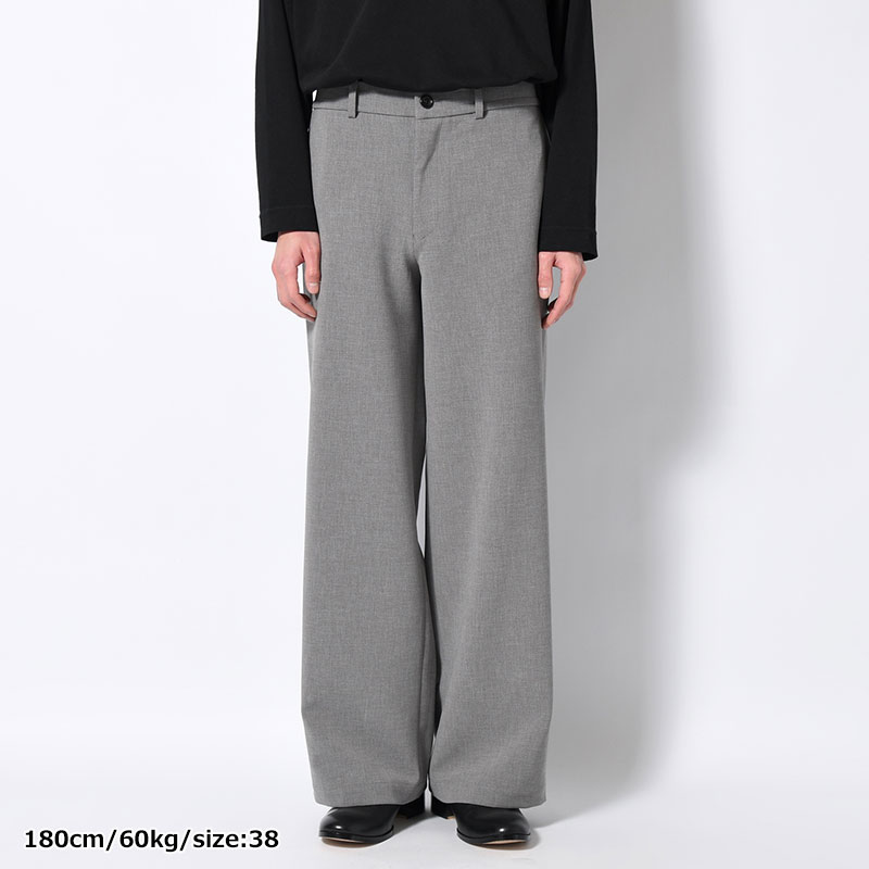 PANTS -GRAY-