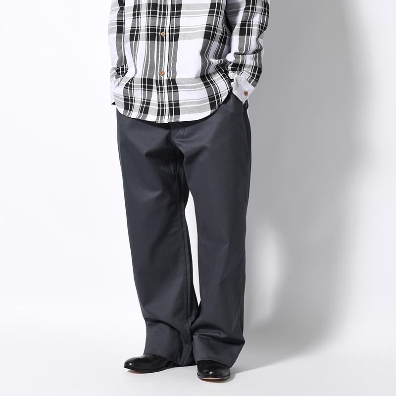 CHINO PANTS -CHARCOAL-