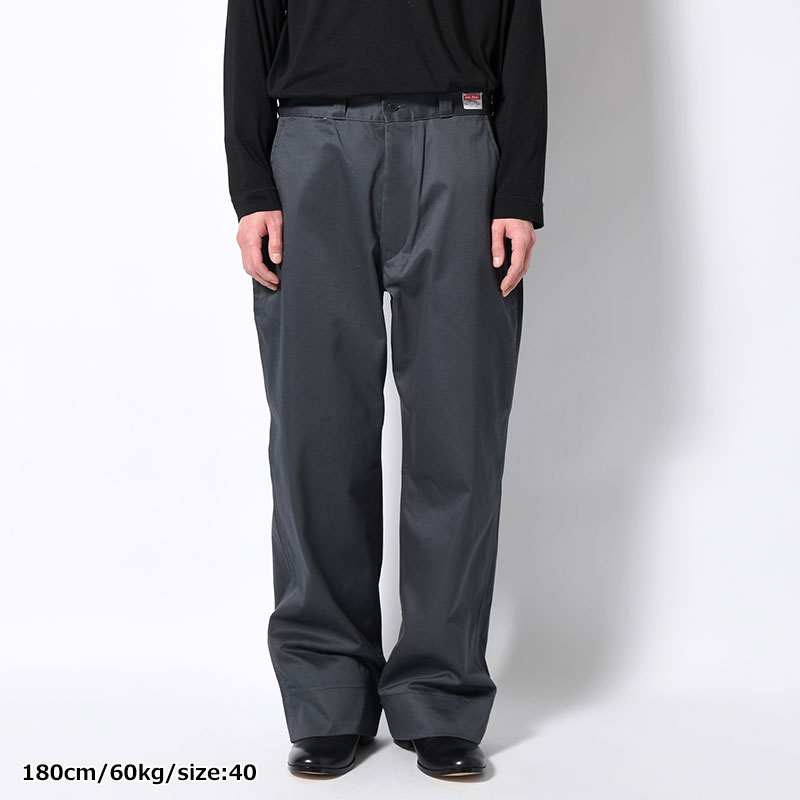 CHINO PANTS -CHARCOAL-