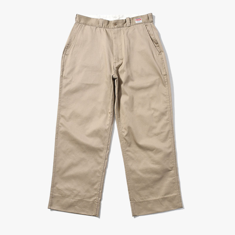 CHINO PANTS -BEIGE-