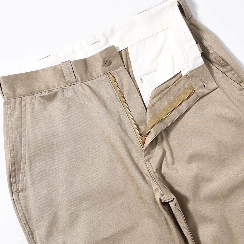 CHINO PANTS -BEIGE-