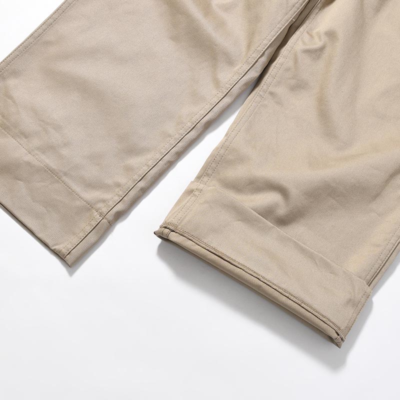 CHINO PANTS -BEIGE-