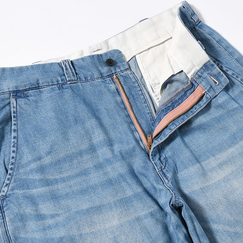 DENIM PANTS -BLUE-