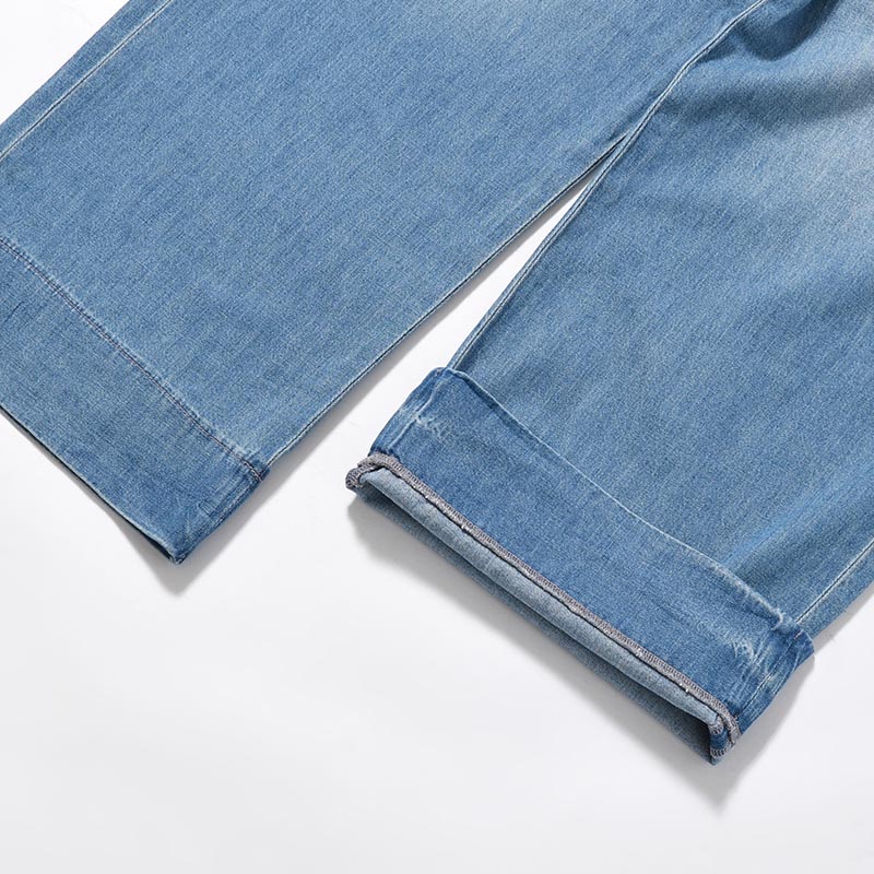 DENIM PANTS -BLUE-