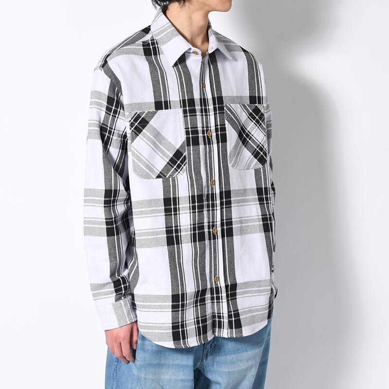 SHIRT -GRY CHECK-