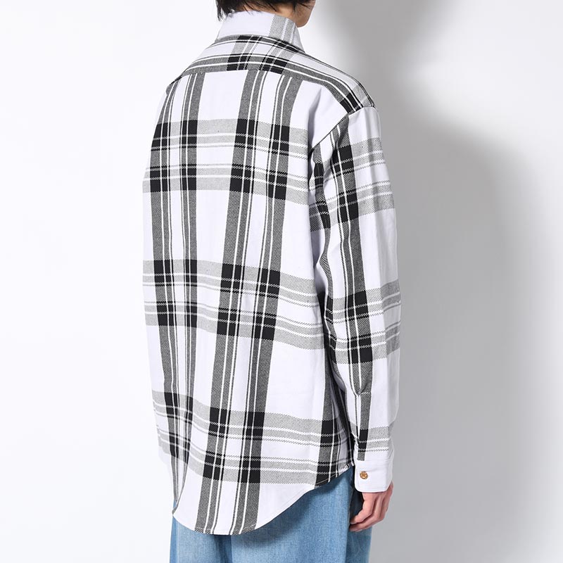 SHIRT -GRY CHECK-