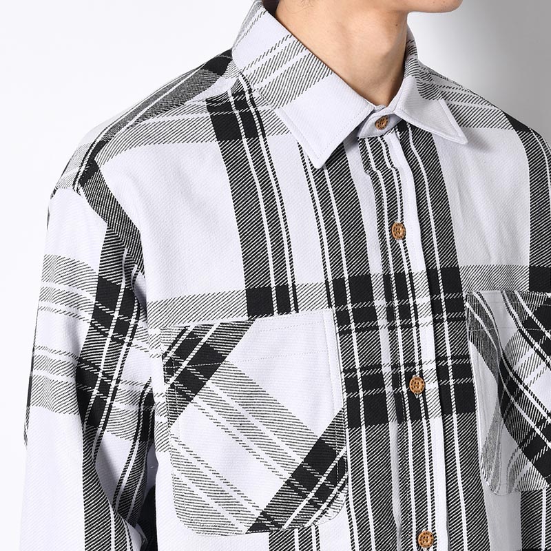 SHIRT -GRY CHECK-