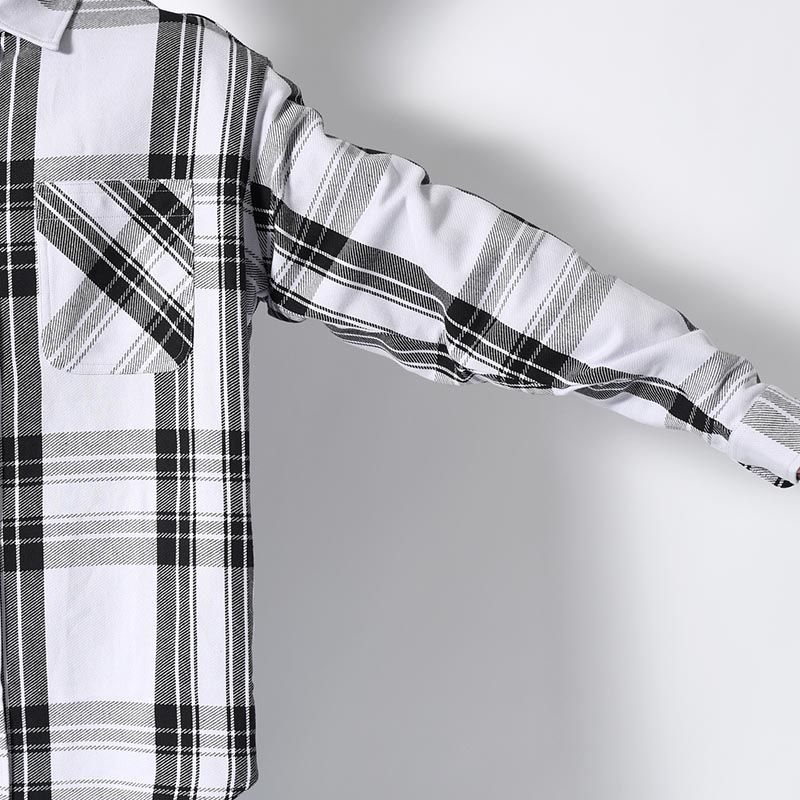 SHIRT -GRY CHECK-