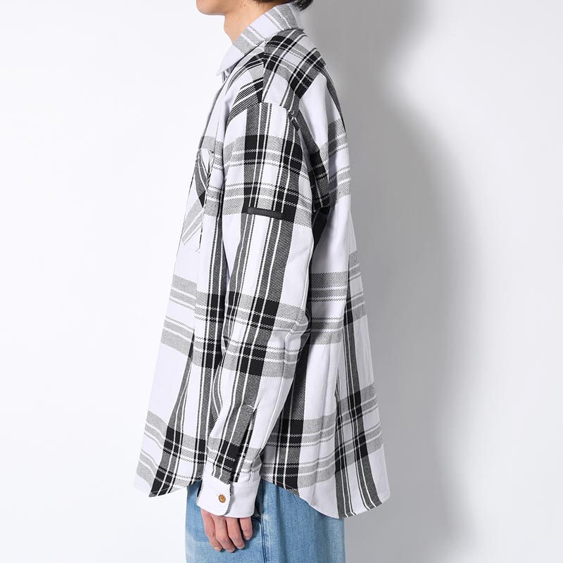 SHIRT -GRY CHECK-