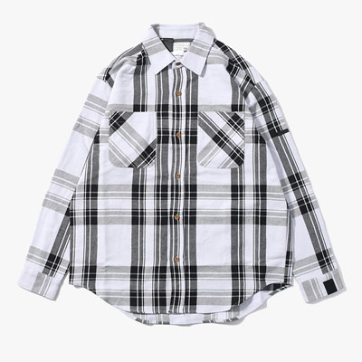 SHIRT -GRY CHECK-