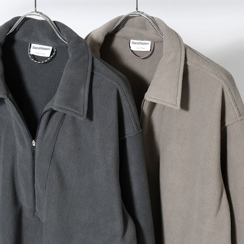 ORGANIZED HZ PULLOVER / PE.MICRO FLEECE -2.COLOR-