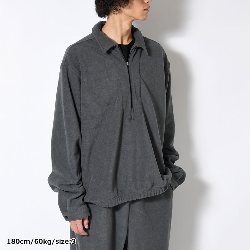 ORGANIZED HZ PULLOVER / PE.MICRO FLEECE -2.COLOR-