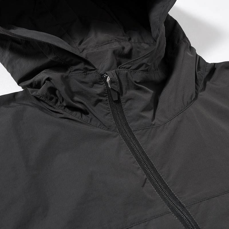 ORGANIZED HOODED PULLOVER / RIPSTOP NYLON -2.COLOR-