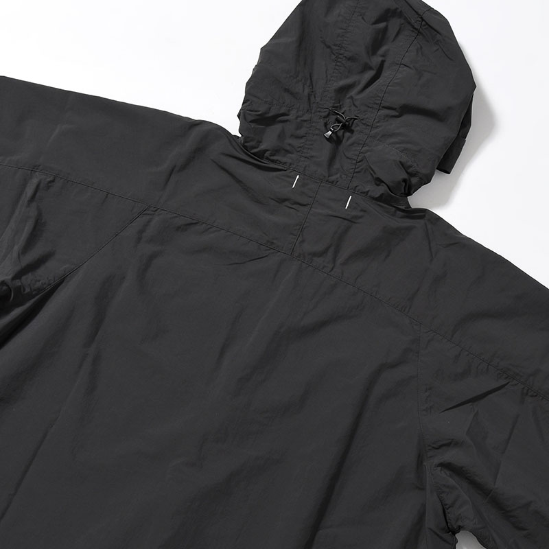 ORGANIZED HOODED PULLOVER / RIPSTOP NYLON -2.COLOR-