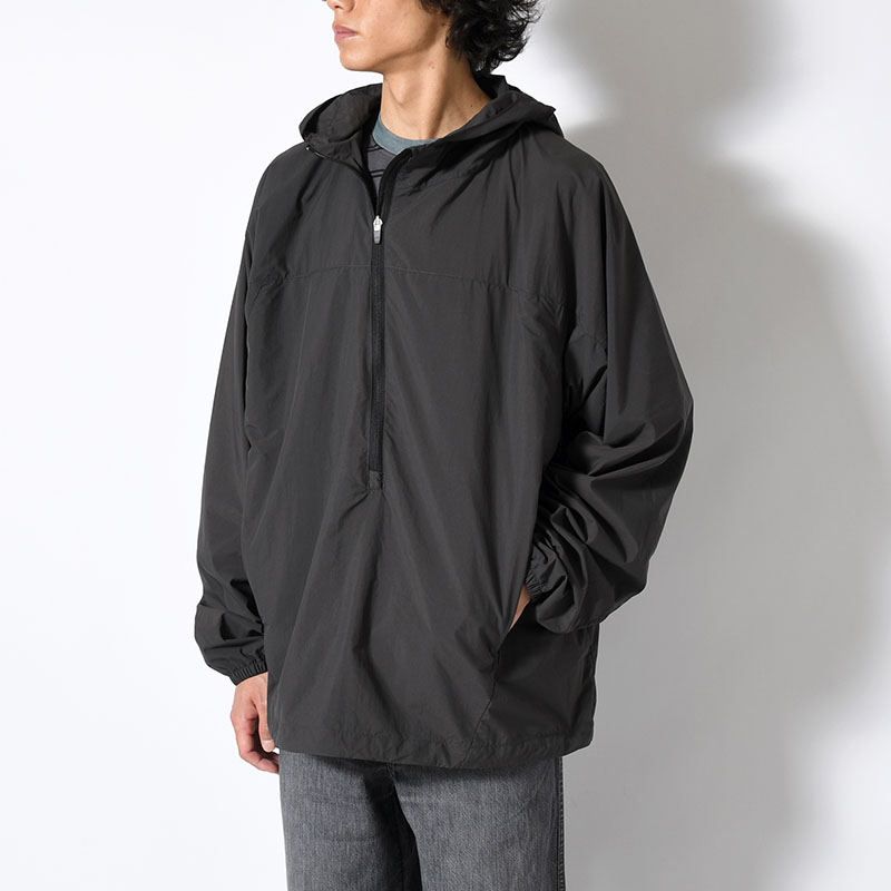 ORGANIZED HOODED PULLOVER / RIPSTOP NYLON -2.COLOR-