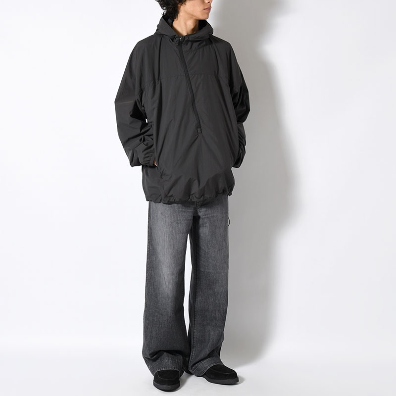 ORGANIZED HOODED PULLOVER / RIPSTOP NYLON -2.COLOR-