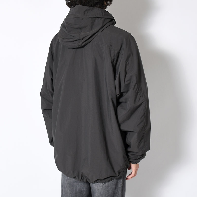 ORGANIZED HOODED PULLOVER / RIPSTOP NYLON -2.COLOR-